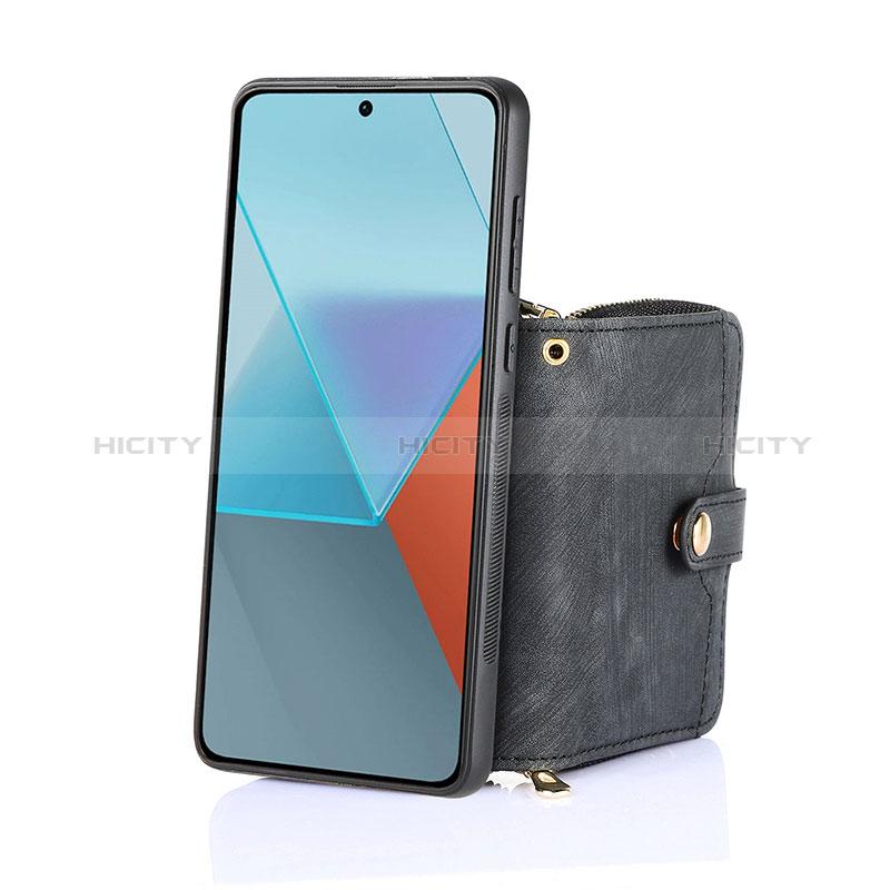 Funda Silicona Goma de Cuero Carcasa SD1 para Xiaomi Redmi Note 13 Pro+ Plus 5G