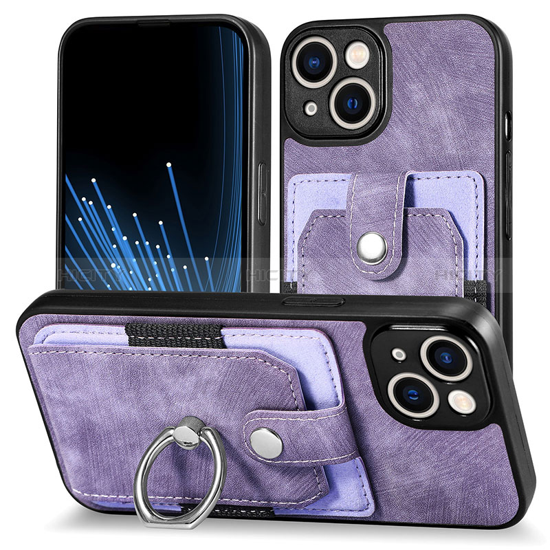 Funda Silicona Goma de Cuero Carcasa SD11 para Apple iPhone 14 Plus