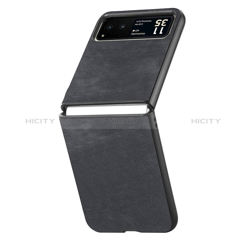 Funda Silicona Goma de Cuero Carcasa SD11 para Motorola Moto Razr 40 Ultra 5G