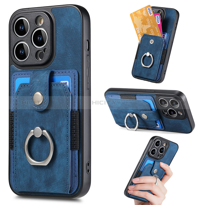 Funda Silicona Goma de Cuero Carcasa SD12 para Apple iPhone 13 Pro