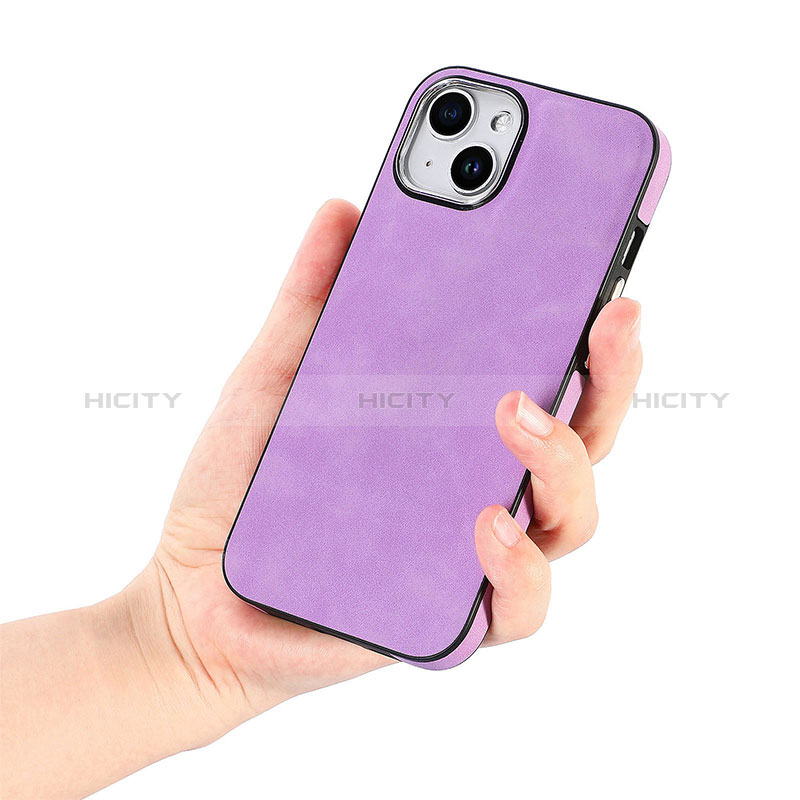 Funda Silicona Goma de Cuero Carcasa SD13 para Apple iPhone 15