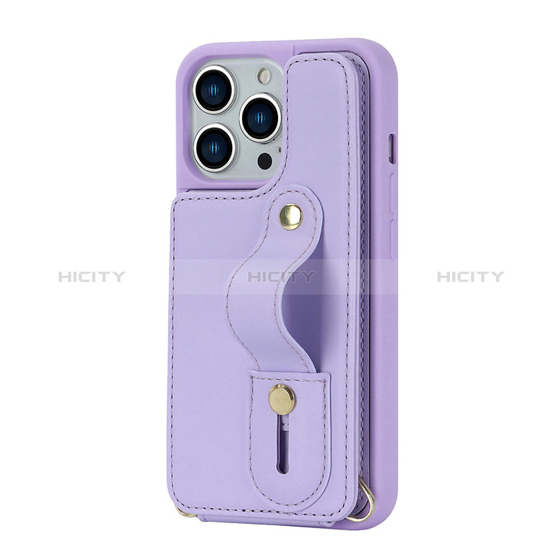 Funda Silicona Goma de Cuero Carcasa SD14 para Apple iPhone 13 Pro