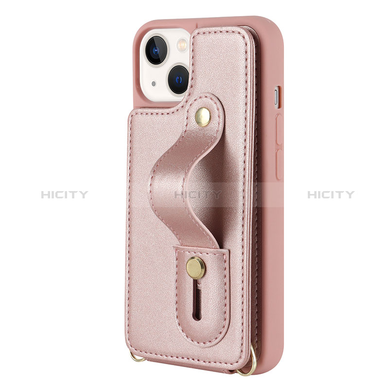 Funda Silicona Goma de Cuero Carcasa SD14 para Apple iPhone 14