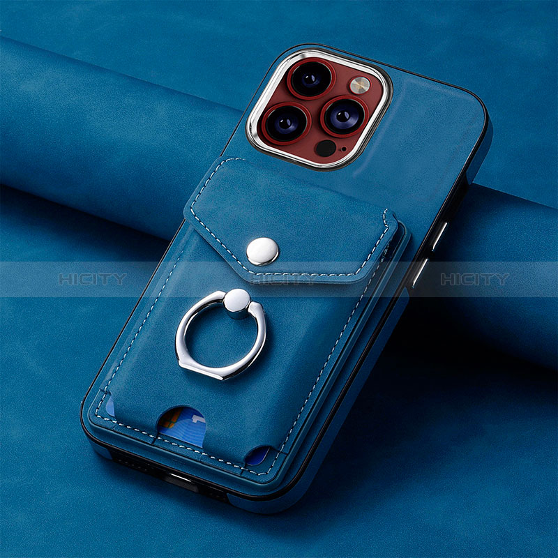 Funda Silicona Goma de Cuero Carcasa SD15 para Apple iPhone 14 Pro