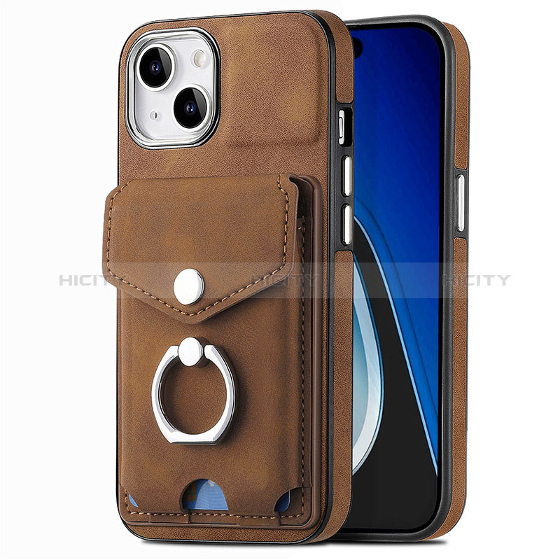 Funda Silicona Goma de Cuero Carcasa SD16 para Apple iPhone 14