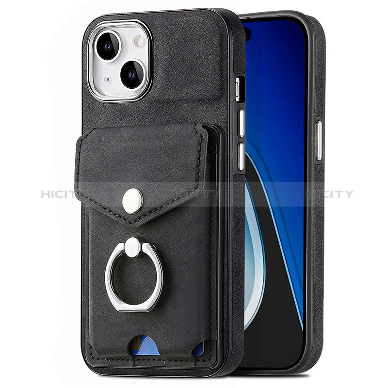 Funda Silicona Goma de Cuero Carcasa SD16 para Apple iPhone 15