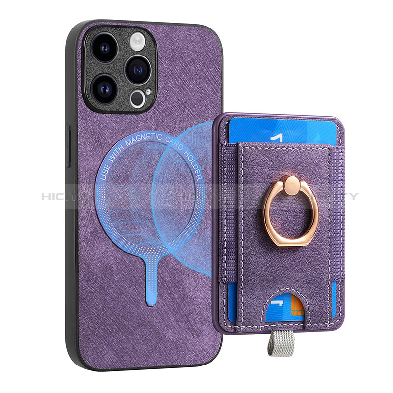 Funda Silicona Goma de Cuero Carcasa SD17 para Apple iPhone 14 Pro