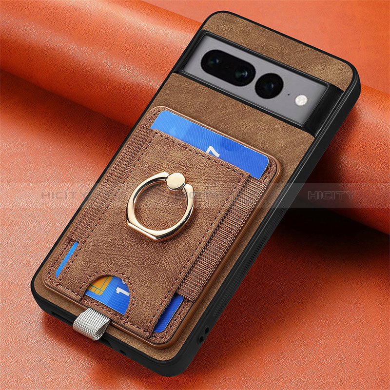 Funda Silicona Goma de Cuero Carcasa SD2 para Google Pixel 7 Pro 5G