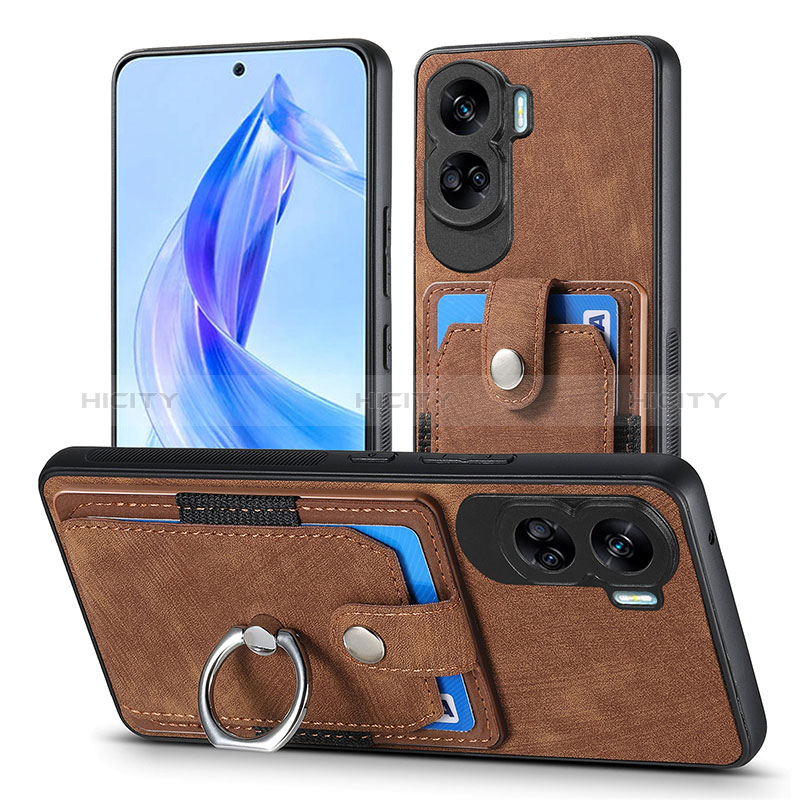 Funda Silicona Goma de Cuero Carcasa SD2 para Huawei Honor 90 Lite 5G