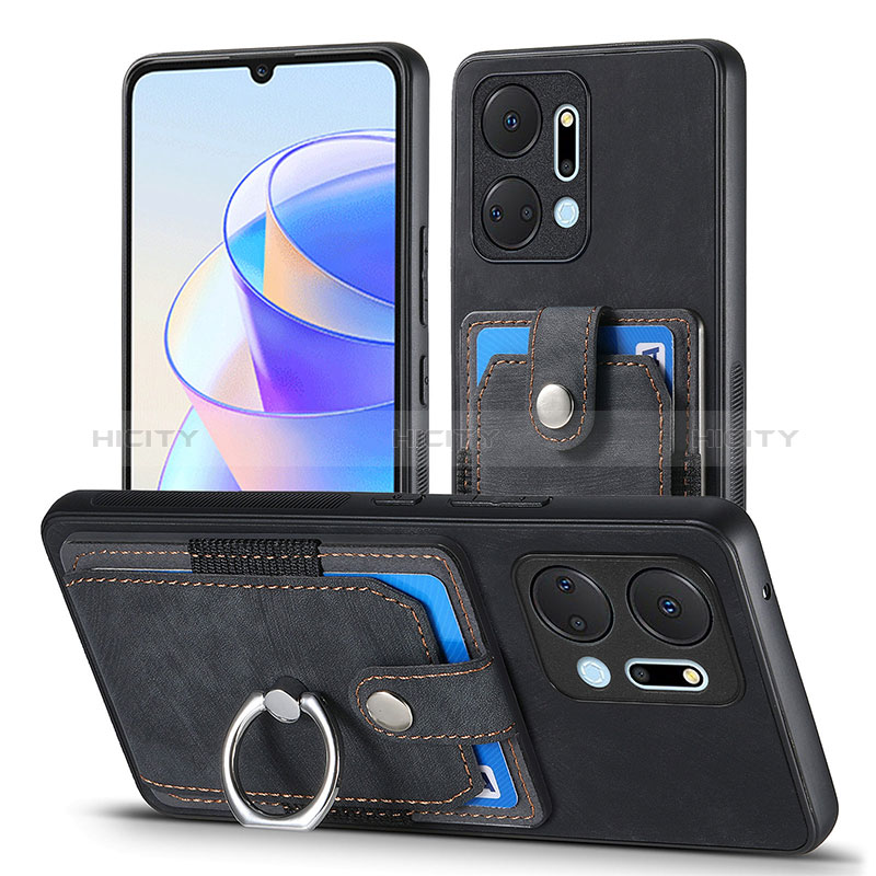 Funda Silicona Goma de Cuero Carcasa SD2 para Huawei Honor X7a