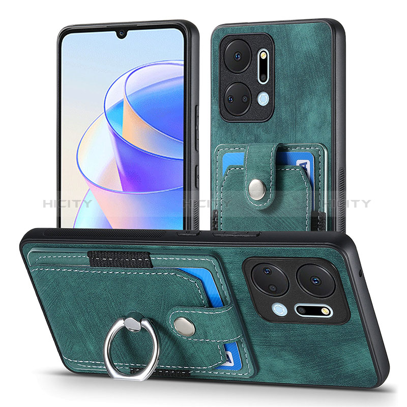 Funda Silicona Goma de Cuero Carcasa SD2 para Huawei Honor X7a