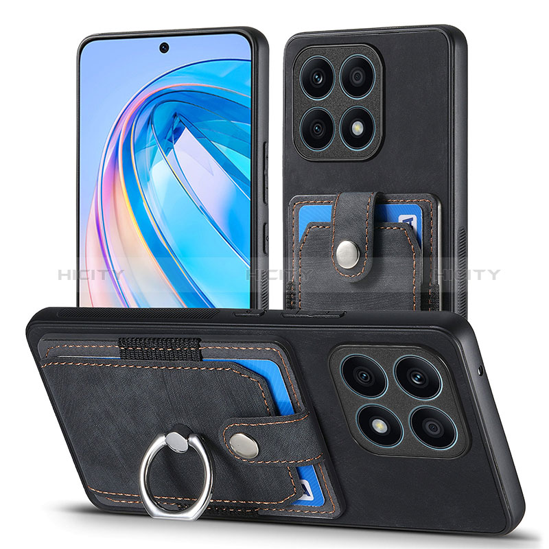 Funda Silicona Goma de Cuero Carcasa SD2 para Huawei Honor X8a 4G