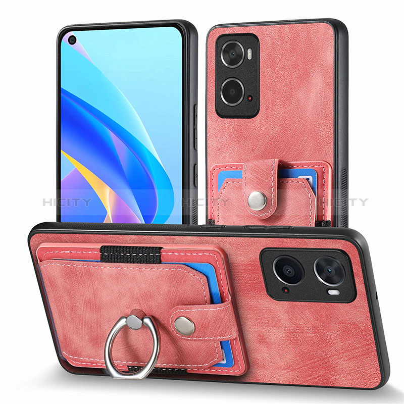 Funda Silicona Goma de Cuero Carcasa SD2 para Oppo A36 Rosa