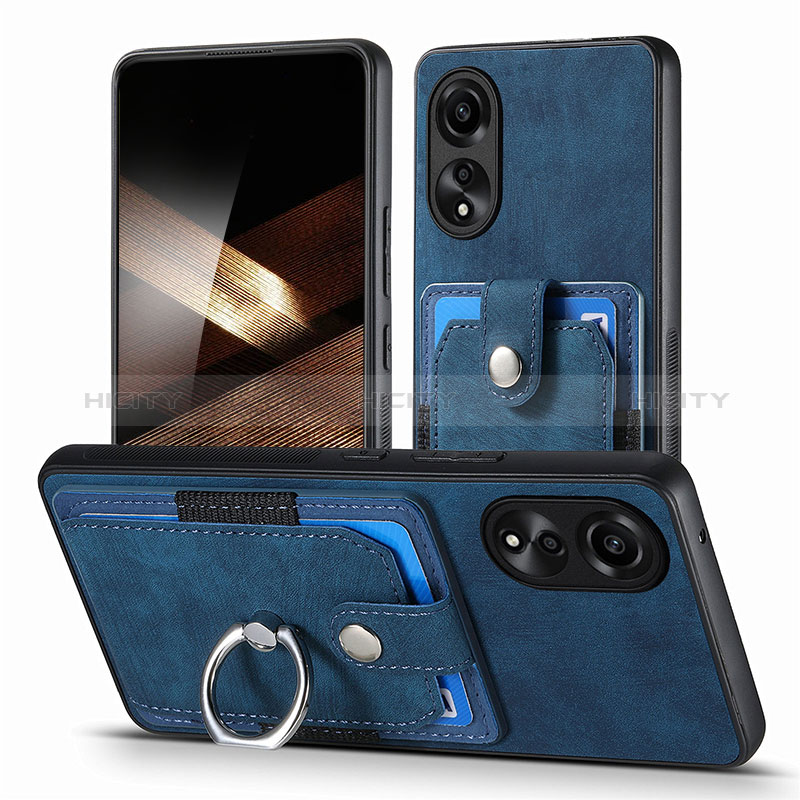 Funda Silicona Goma de Cuero Carcasa SD2 para Oppo A78 4G