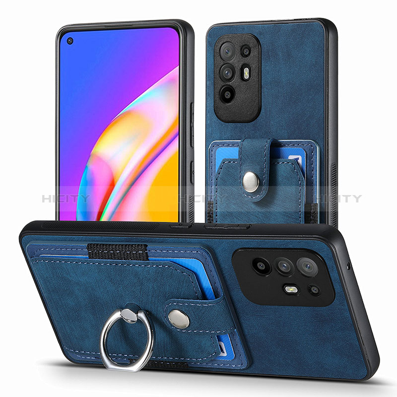 Funda Silicona Goma de Cuero Carcasa SD2 para Oppo A95 5G