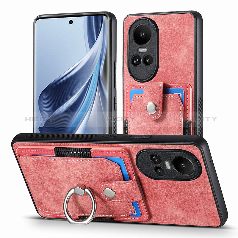 Funda Silicona Goma de Cuero Carcasa SD2 para Oppo Reno10 5G