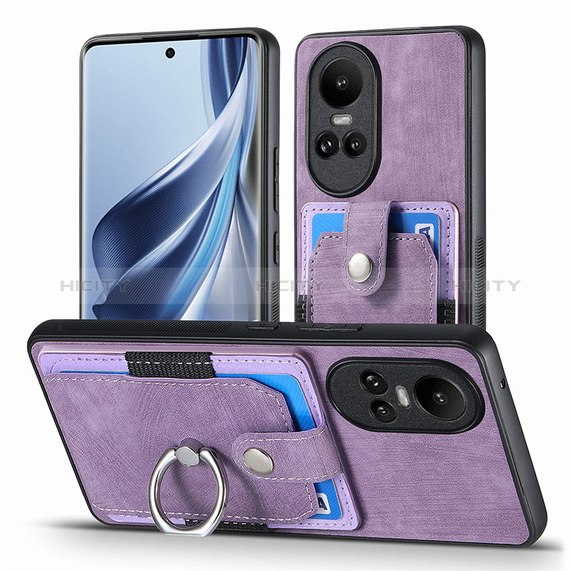 Funda Silicona Goma de Cuero Carcasa SD2 para Oppo Reno10 5G