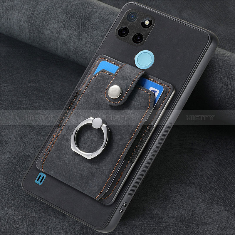 Funda Silicona Goma de Cuero Carcasa SD2 para Realme C21Y