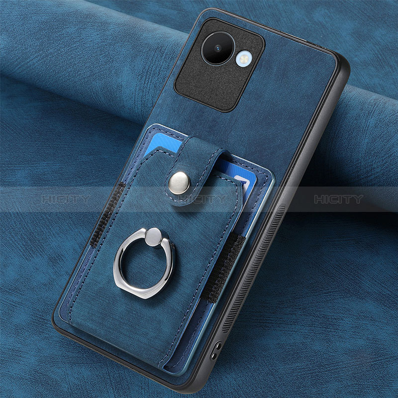 Funda Silicona Goma de Cuero Carcasa SD2 para Realme C30s