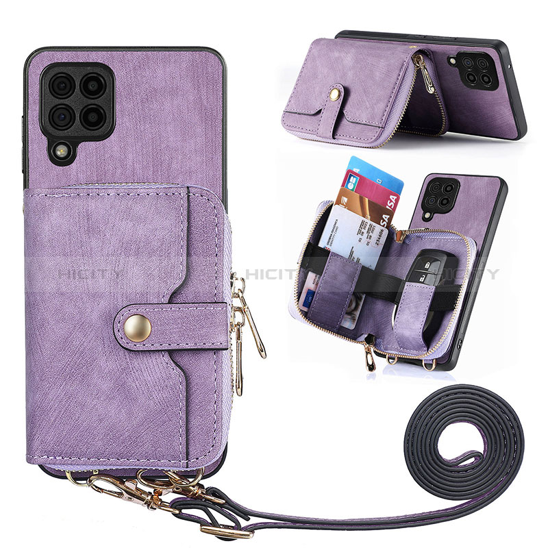 Funda Silicona Goma de Cuero Carcasa SD2 para Samsung Galaxy A12 5G