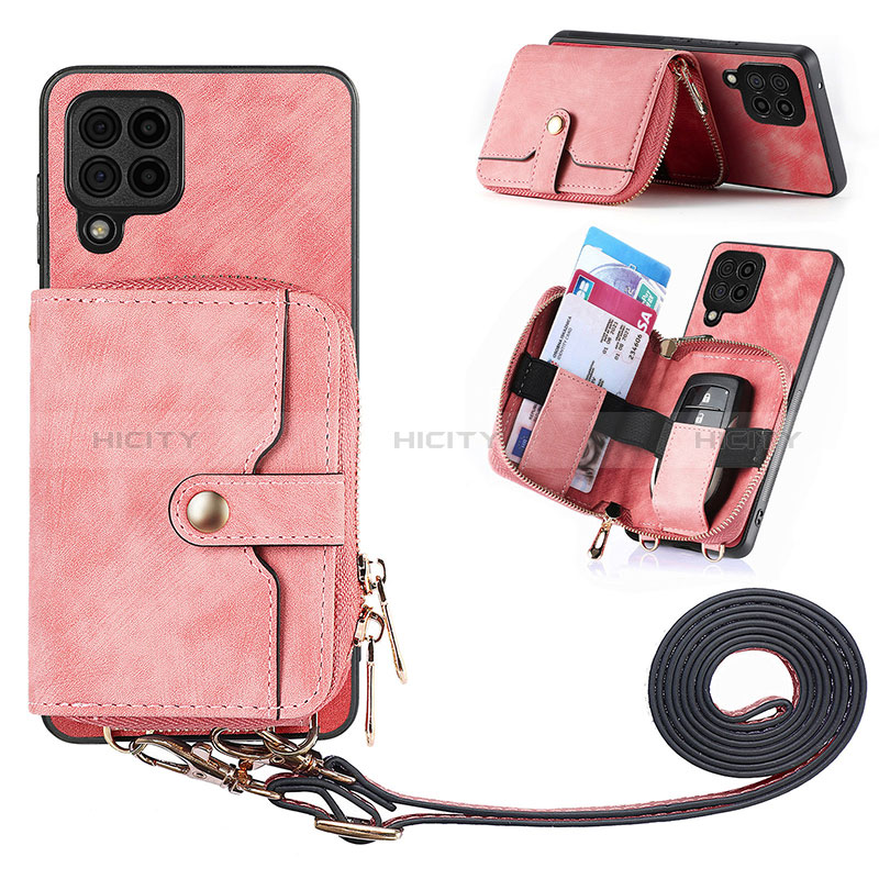 Funda Silicona Goma de Cuero Carcasa SD2 para Samsung Galaxy A12