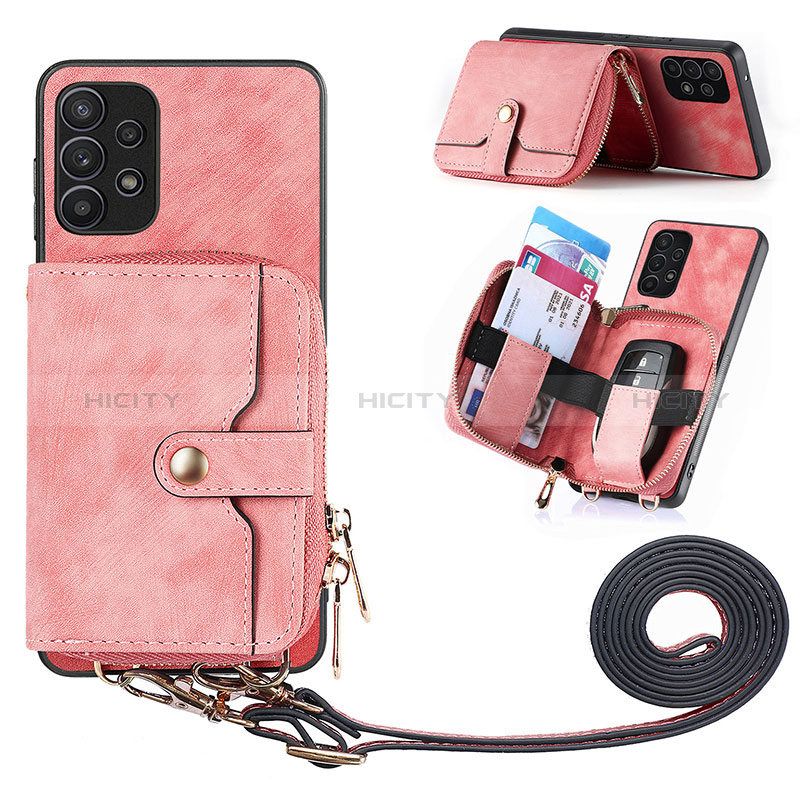 Funda Silicona Goma de Cuero Carcasa SD2 para Samsung Galaxy A32 5G