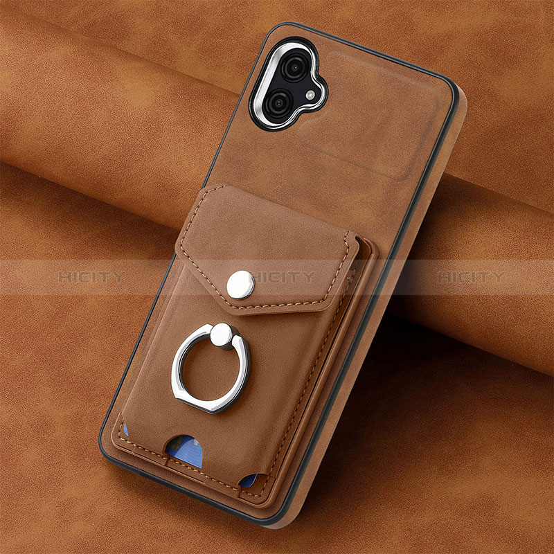 Funda Silicona Goma de Cuero Carcasa SD2 para Samsung Galaxy F04