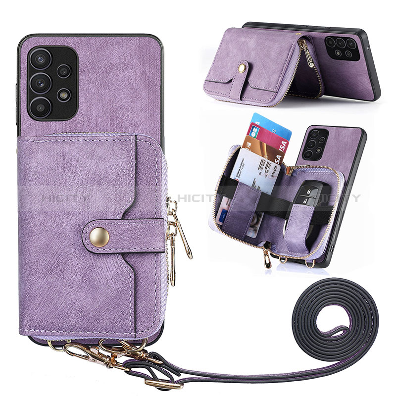 Funda Silicona Goma de Cuero Carcasa SD2 para Samsung Galaxy M32 5G