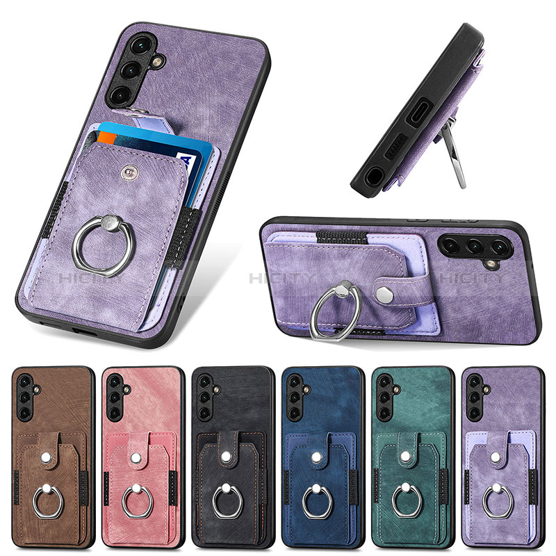 Funda Silicona Goma de Cuero Carcasa SD2 para Samsung Galaxy Quantum4 5G