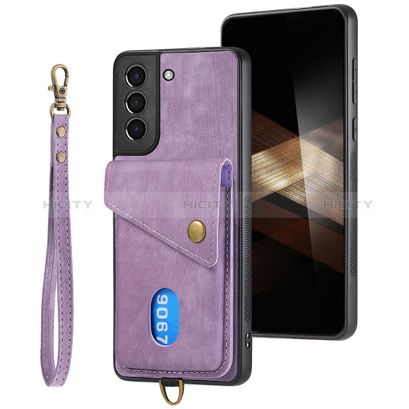 Funda Silicona Goma de Cuero Carcasa SD2 para Samsung Galaxy S24 Plus 5G