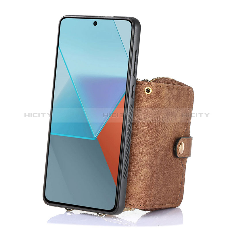 Funda Silicona Goma de Cuero Carcasa SD2 para Xiaomi Redmi Note 13 Pro+ Plus 5G