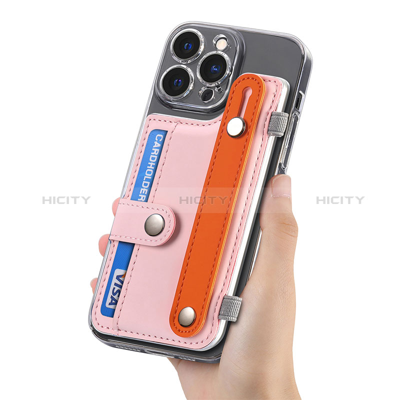 Funda Silicona Goma de Cuero Carcasa SD3 para Apple iPhone 15 Pro