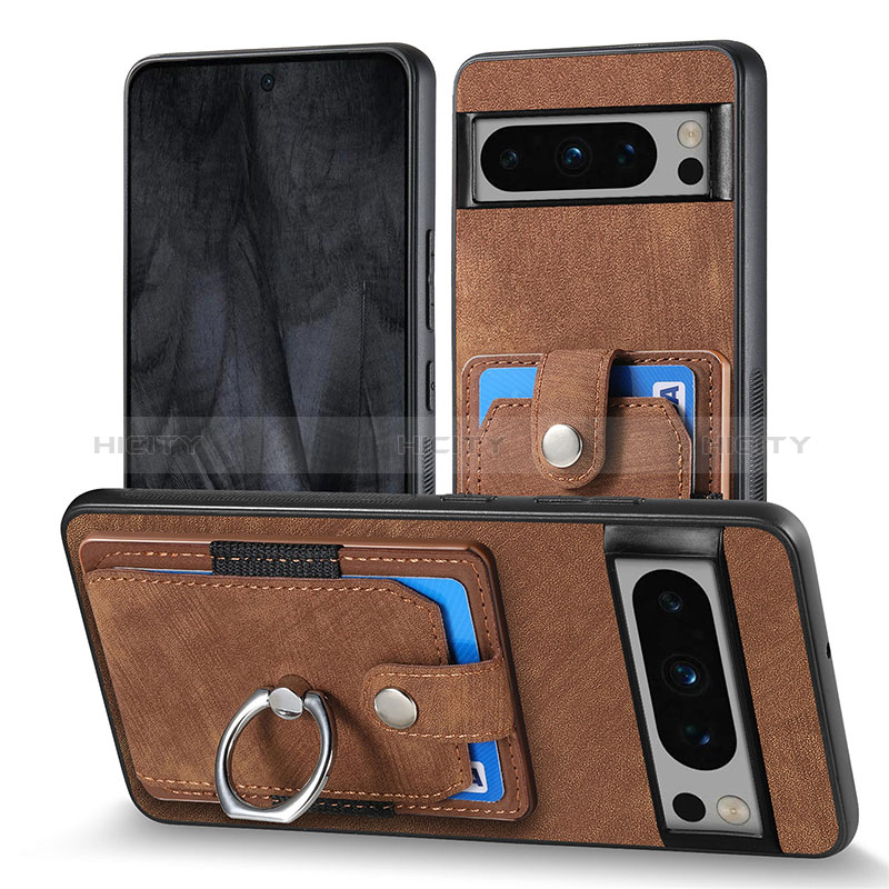 Funda Silicona Goma de Cuero Carcasa SD3 para Google Pixel 8 Pro 5G