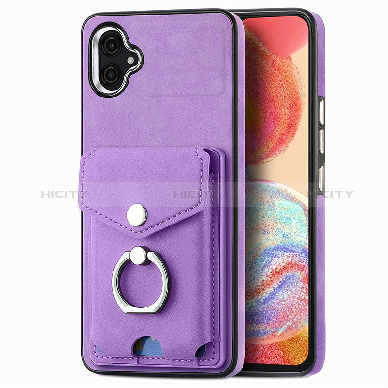 Funda Silicona Goma de Cuero Carcasa SD3 para Samsung Galaxy A04 4G