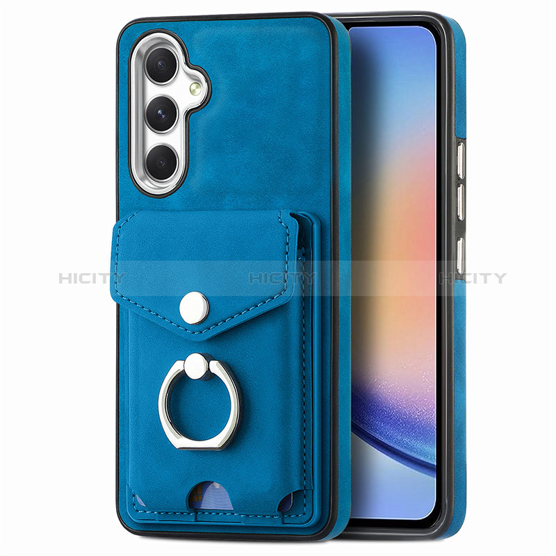 Funda Silicona Goma de Cuero Carcasa SD3 para Samsung Galaxy A34 5G