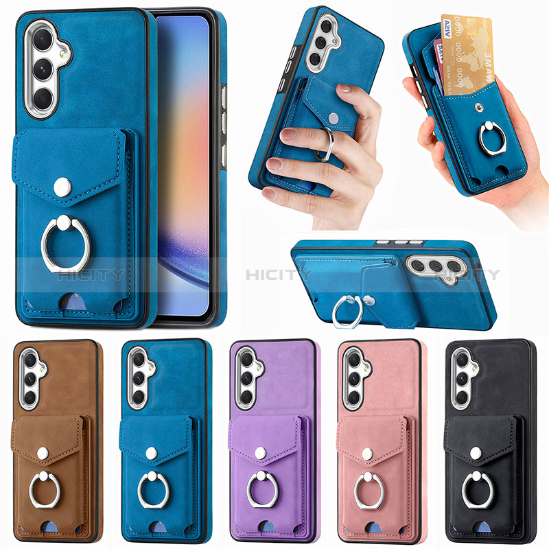 Funda Silicona Goma de Cuero Carcasa SD3 para Samsung Galaxy A34 5G