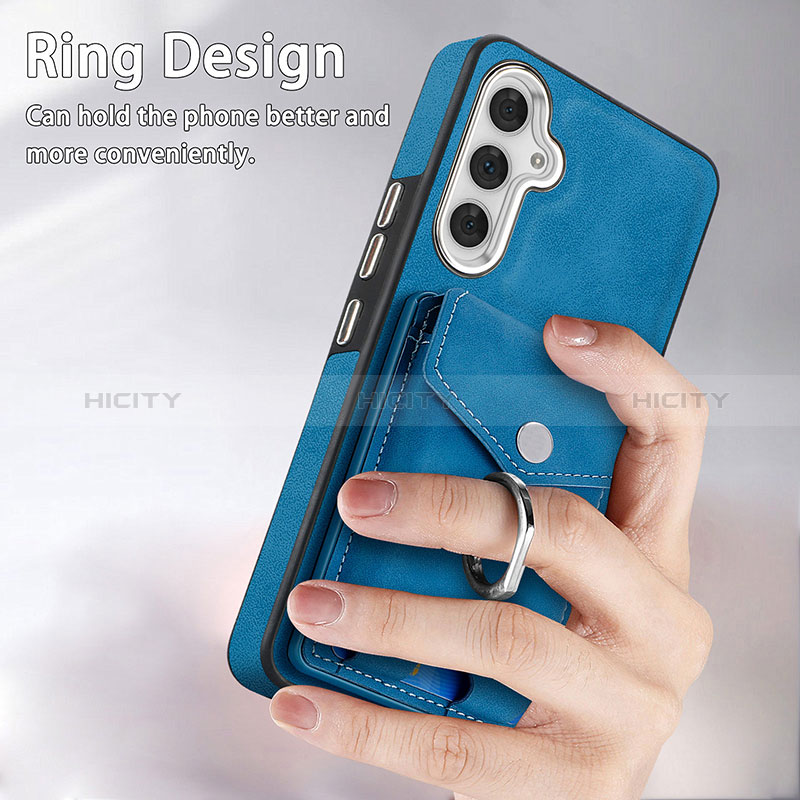 Funda Silicona Goma de Cuero Carcasa SD3 para Samsung Galaxy M44 5G