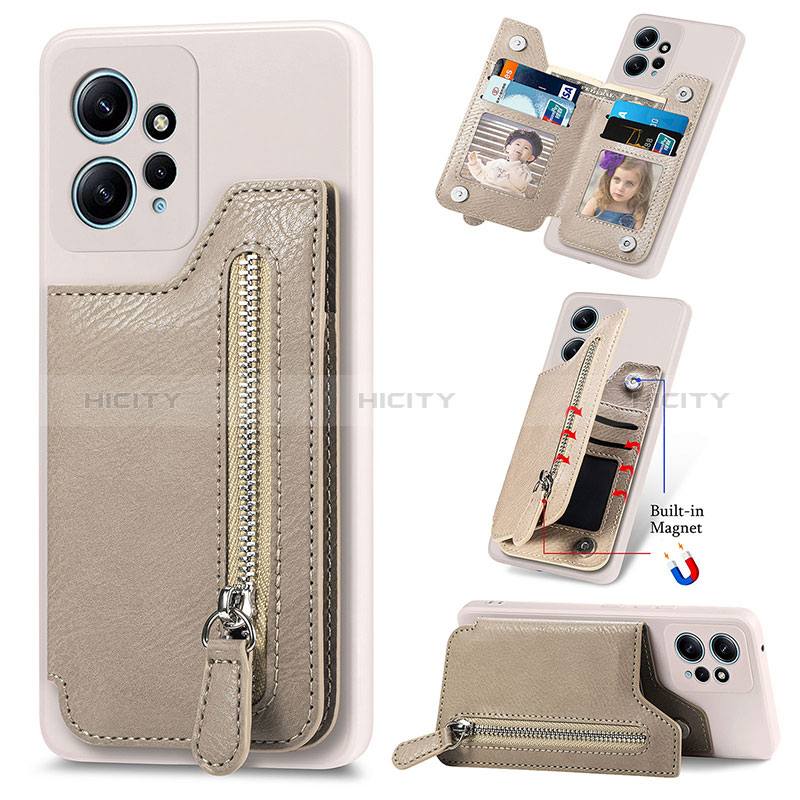 Funda Silicona Goma de Cuero Carcasa SD3 para Xiaomi Redmi Note 12 4G