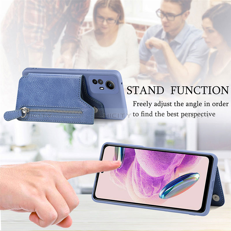 Funda Silicona Goma de Cuero Carcasa SD3 para Xiaomi Redmi Note 12S