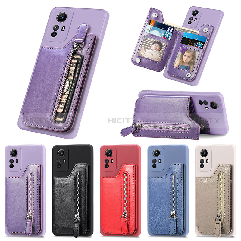 Funda Silicona Goma de Cuero Carcasa SD3 para Xiaomi Redmi Note 12S