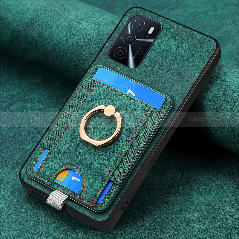 Funda Silicona Goma de Cuero Carcasa SD4 para Oppo A16