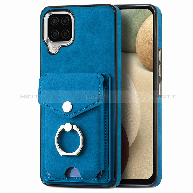 Funda Silicona Goma de Cuero Carcasa SD4 para Samsung Galaxy A12 5G