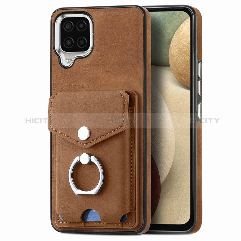 Funda Silicona Goma de Cuero Carcasa SD4 para Samsung Galaxy A12 5G