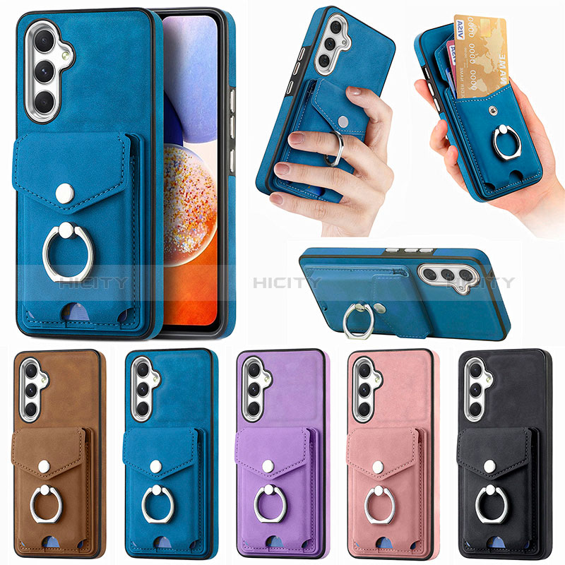 Funda Silicona Goma de Cuero Carcasa SD4 para Samsung Galaxy A14 4G