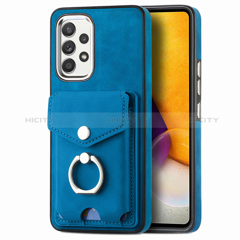 Funda Silicona Goma de Cuero Carcasa SD4 para Samsung Galaxy A72 4G