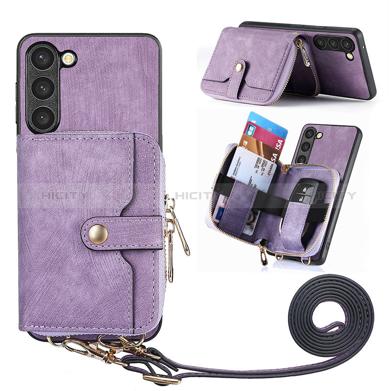 Funda Silicona Goma de Cuero Carcasa SD4 para Samsung Galaxy S24 Plus 5G