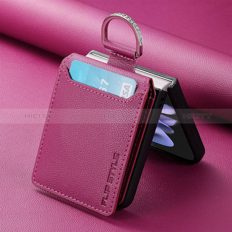 Funda Silicona Goma de Cuero Carcasa SD5 para Motorola Moto Razr 40 Ultra 5G