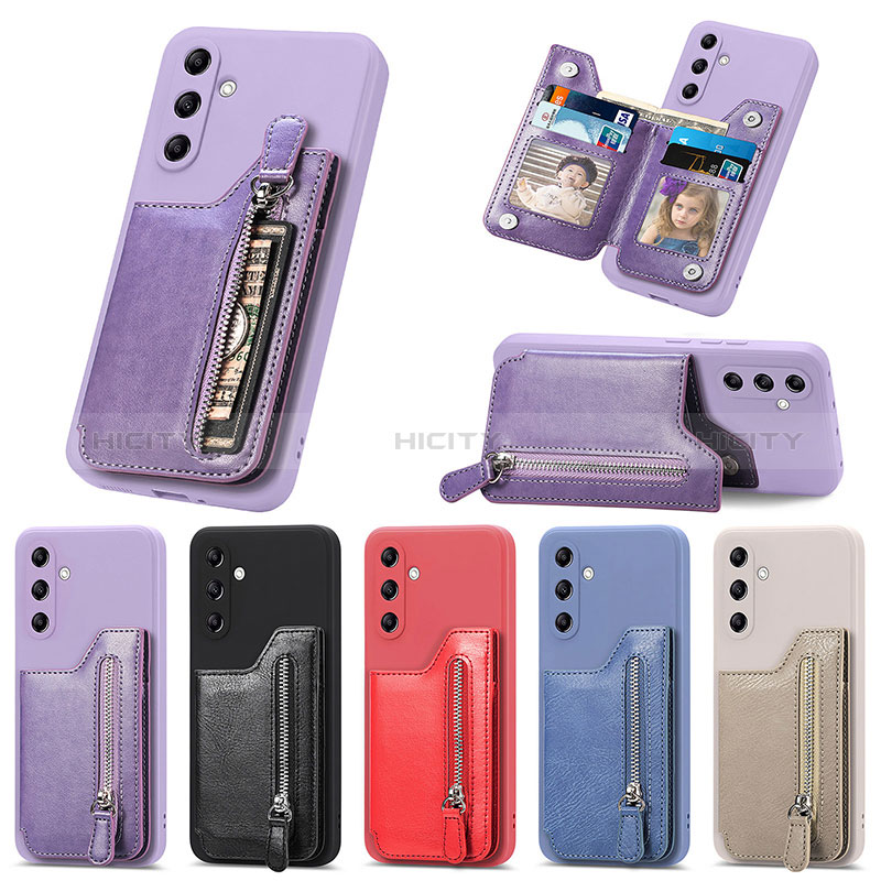 Funda Silicona Goma de Cuero Carcasa SD5 para Samsung Galaxy A34 5G