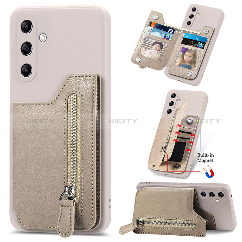 Funda Silicona Goma de Cuero Carcasa SD5 para Samsung Galaxy A34 5G