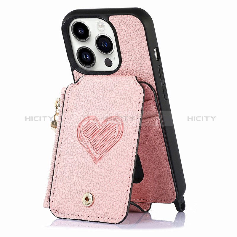 Funda Silicona Goma de Cuero Carcasa SD7 para Apple iPhone 13 Pro Max